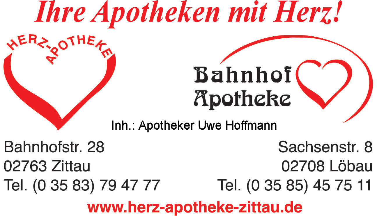 Herz-Apotheke Zittau - Sponsor des Volleyballvereins Zittau 09 e. V.